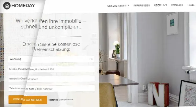 Homeday.de – новое недвижимостное портальное для риелторов