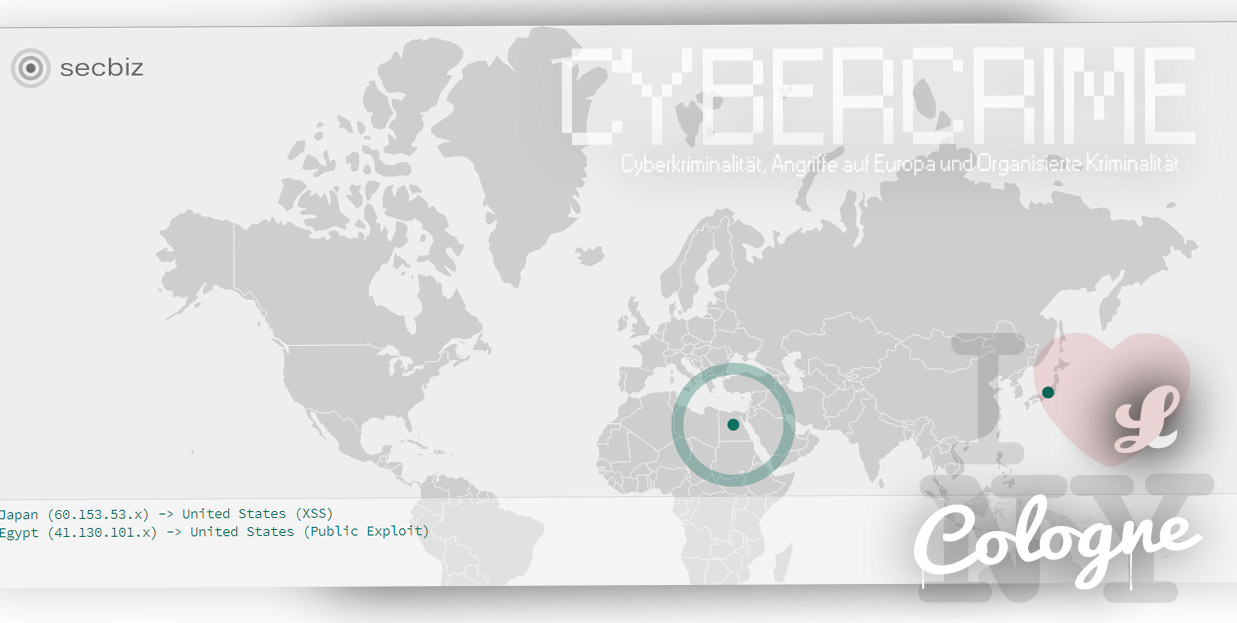 Cyberwar — Live Map by www.secbiz.org