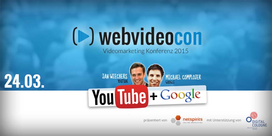 WebvideoCon 2015 — Ticketvorverkauf — Videomarketing Konferenz